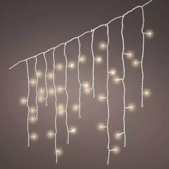 Stalactite lumineuse Timer L30 m Blanc chaud 900 LED Stars XL CB 2