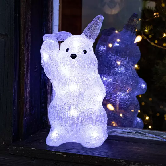 Verlicht konijn Bunny Hop Koud wit 20 LED 2