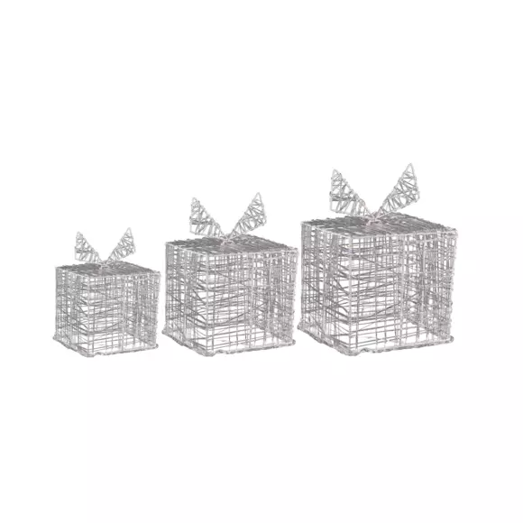Lot de 3 cadeaux lumineux Munera Multicolore 90 LED 2