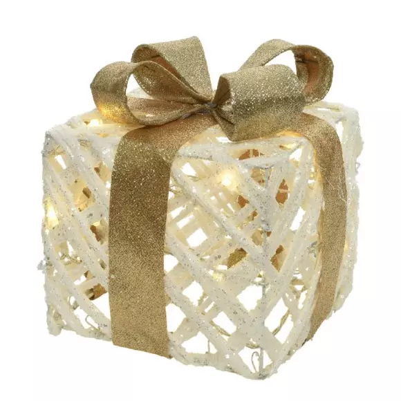 Lote de 3 regalos luminosos Blanco cálido 65 LED 8