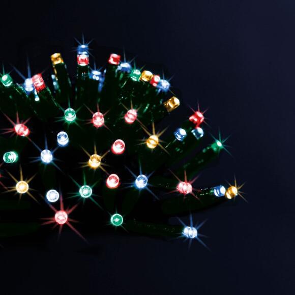 Guirlande lumineuse Solaire 20 m Multicolore 200 LED 3
