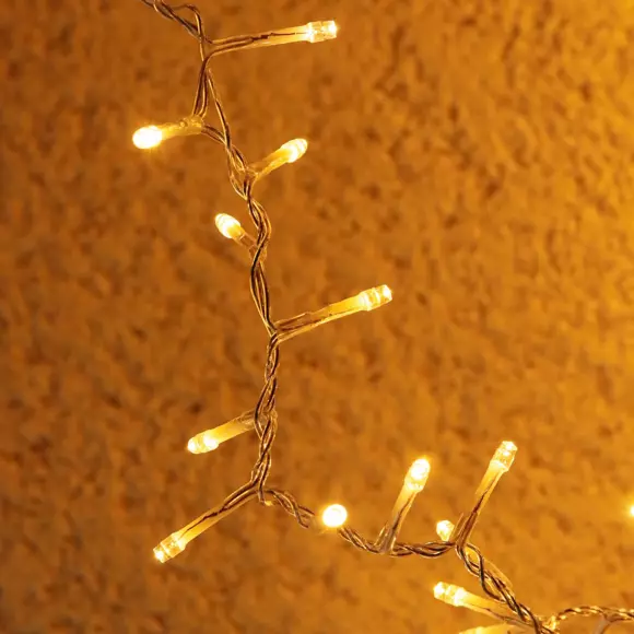 Guirlande lumineuse Luxe 8 m Blanc chaud 400 LED CT 2