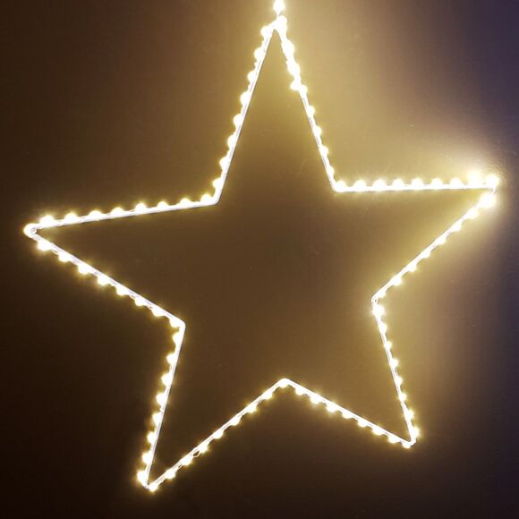 Estrella luminosa Kais modelo grande Blanco cálido 175 LED 2