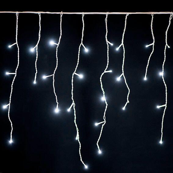 Eisregen-Lichterkette Stars L7,50 m  Kaltweiß 175 LEDs CB 3