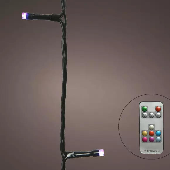 Guirlande lumineuse télécommandée  Dancing lights CV 19,90 m Multicolore 200 LED 3