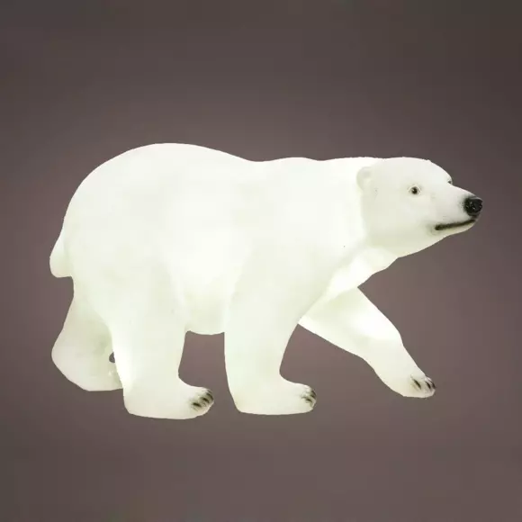 Ours lumineux Valentin Blanc froid 8 LED 7