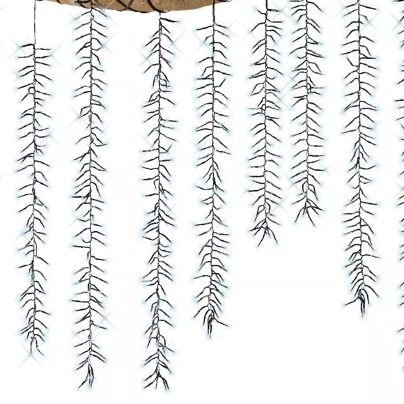 Cascade lumineuse effet scintillant L2 m Blanc froid 1080 LED CN 2