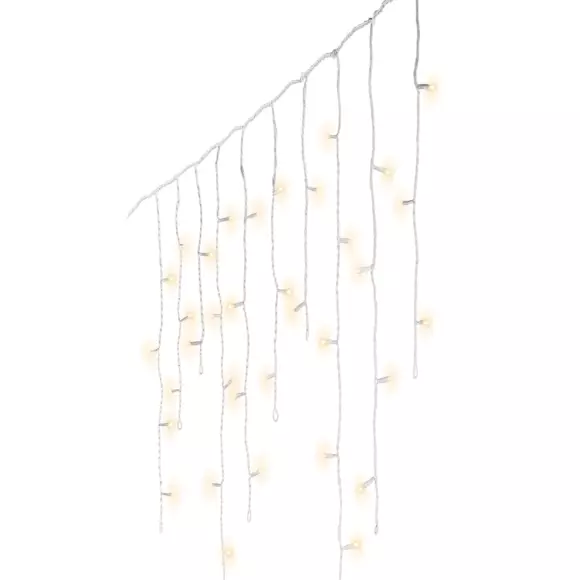 Verlichte ijspegel Verlengkit L7,35 m Warm wit 250 LED KW Koppelbaar  2