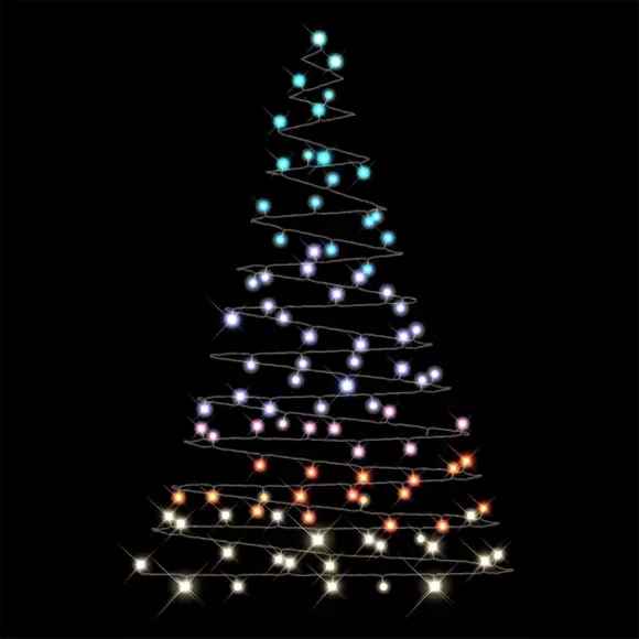 Luces de Navidad con mando a distancia Dancing lights CV 9,90 m Multicolor 100 LED 2