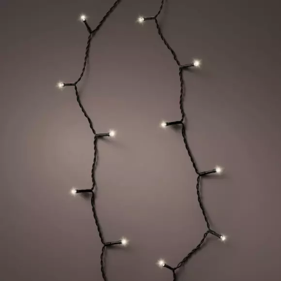 Guirlande lumineuse Durawise à piles 14,30 m Blanc chaud 192 LED CN 2