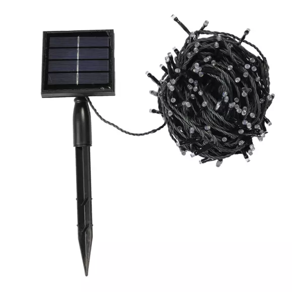 Guirlande lumineuse Solaire 40 m Blanc froid 400 LED 3