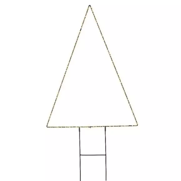 Pyramide lumineuse Crystal Blanc chaud 180 LED