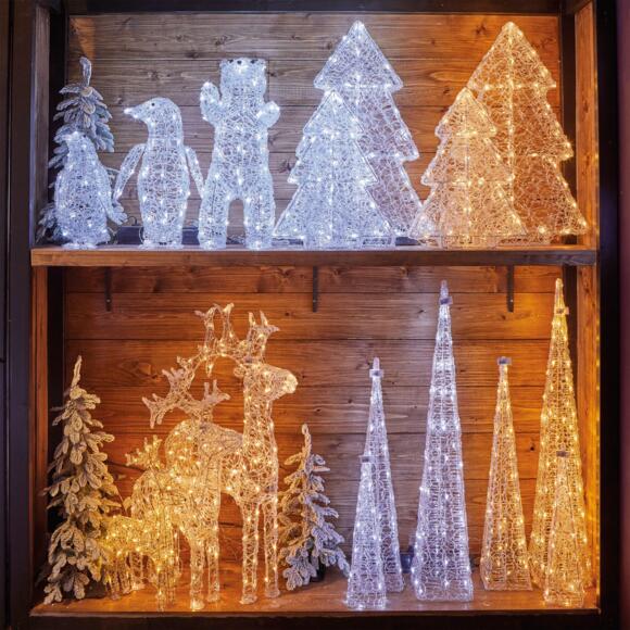 Verlichte kerstboom Arbolis Koud wit 60 LED's 2