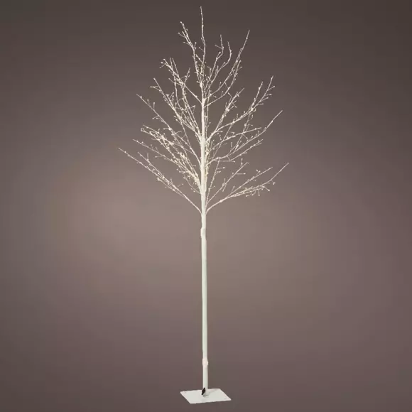 Árbol luminoso Phellis 180 cm Blanco cálido