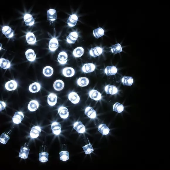 Guirnalda luminosa Timer 30 m Blanco frío 300 LED CV 3