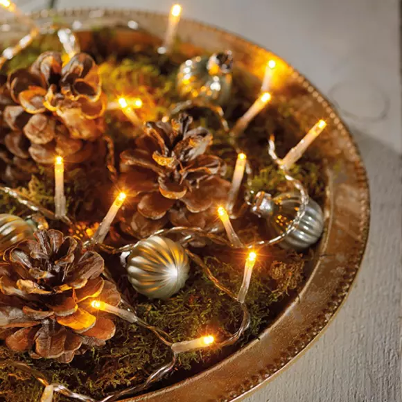Luces de Navidad Durawise 3,50 m Blanco cálido 48 LED CT 2