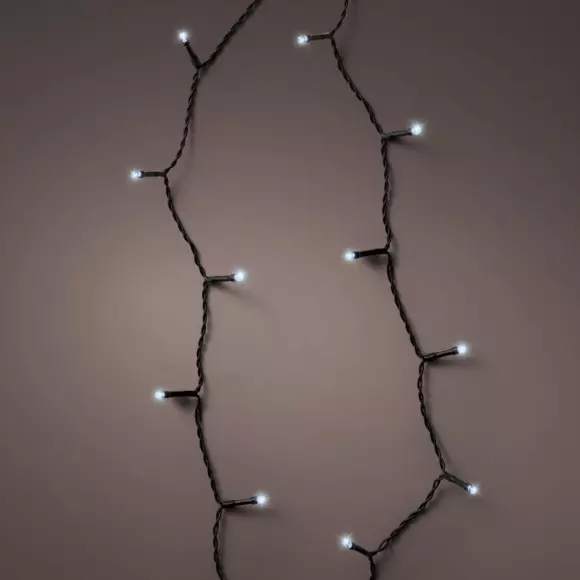 Guirlande lumineuse Durawise à piles 1,70 m Blanc froid 24 LED CN 2