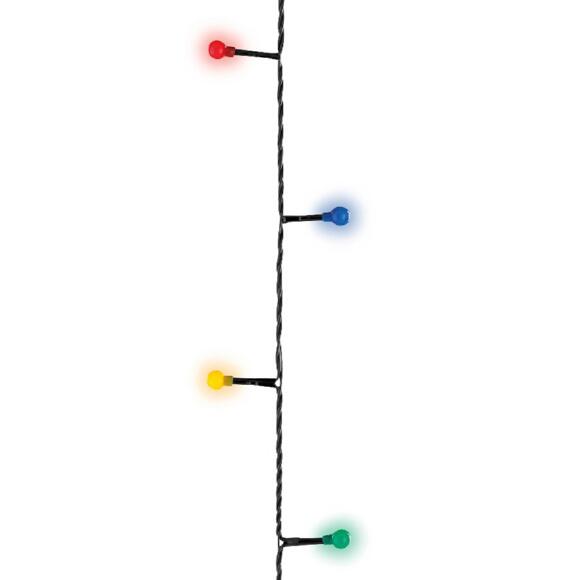Guirlande lumineuse Cerise  fixe 9 m Multicolore 120 LED 2