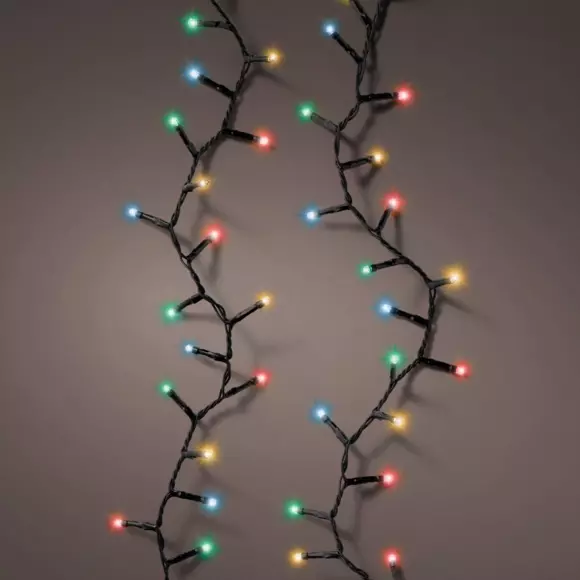 Guirlande lumineuse Durawise à piles 14,98 m Multicolore 600 LED CN 2
