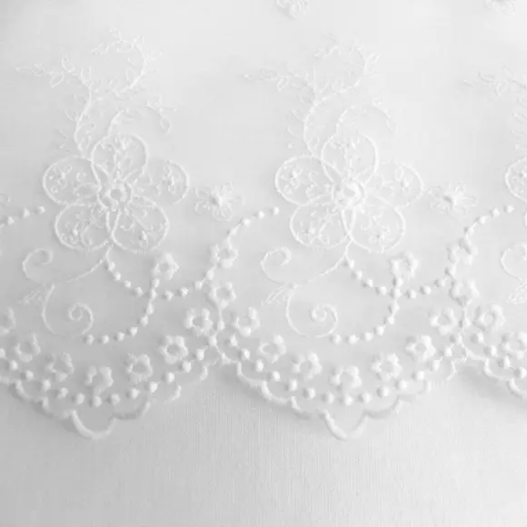 Paire de voilages (60 x 160 cm) Massala Blanche 3
