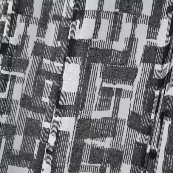 Voilage (140 x 260 cm) Linear Noir