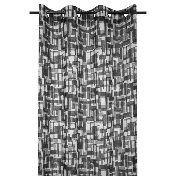 Voilage (140 x 260 cm) Linear Noir