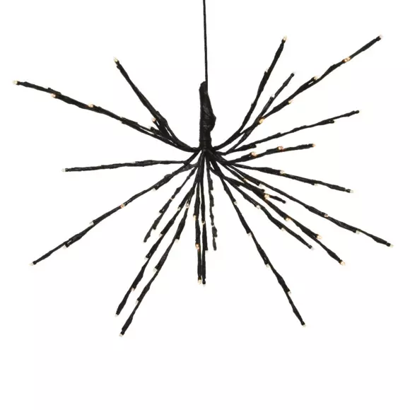 Etoile lumineuse à piles Durawise effet clignotant D50 cm CN Blanc très chaud 96 LED 2