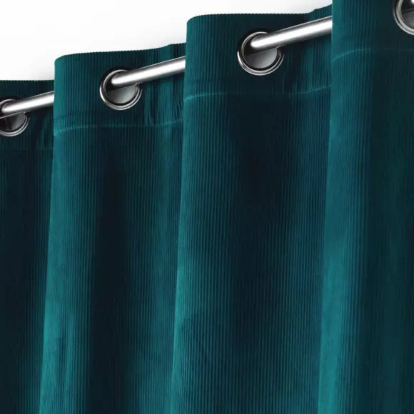 Cortina  semi-opaca(140 x 260 cm) Casual Azul petróleo 3