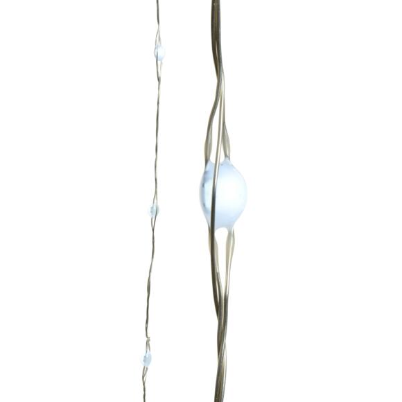 Guirlande lumineuse Durawise à piles 4,95 m Blanc froid 100 Micro LED CA 2