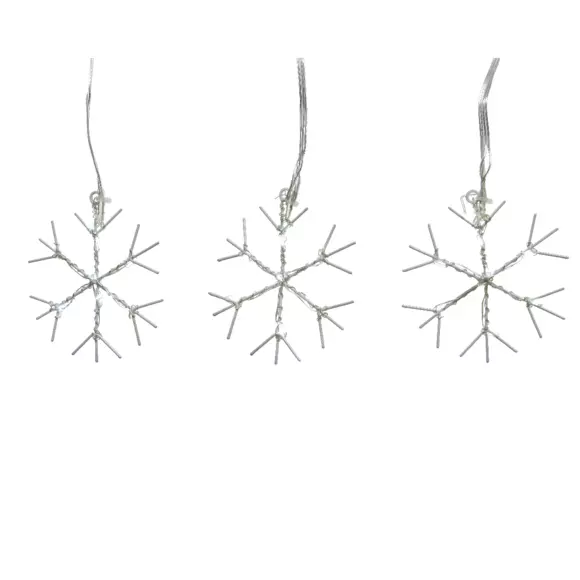 Estalactitas de luces Copos Blanco frío 2