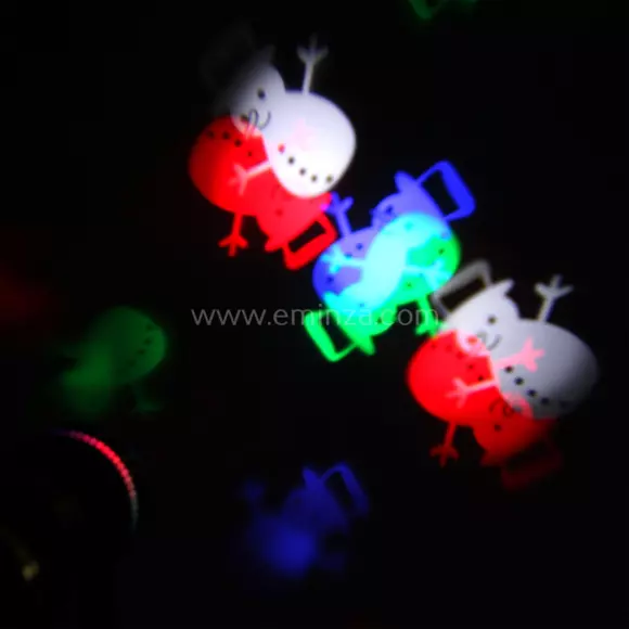 Proyector Muñeco de nieve Multicolor

 2