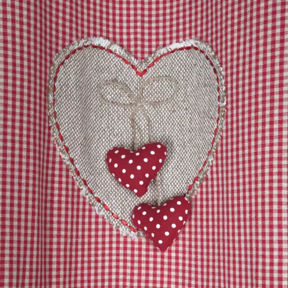 Overgordijn katoen (140 x 260 cm) Marianne Rood