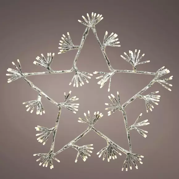 Estrella luminosa Flash Blanco cálido 300 LED 3