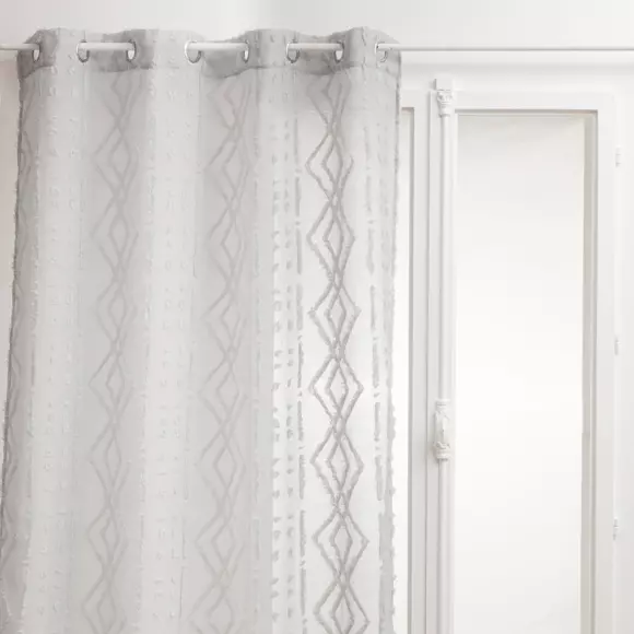 Visillo (140 x 240 cm) Salma Gris 2