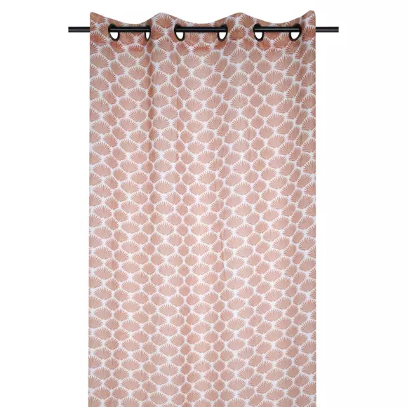 Voilage (140 x 260 cm) Greenmood Terracotta 3