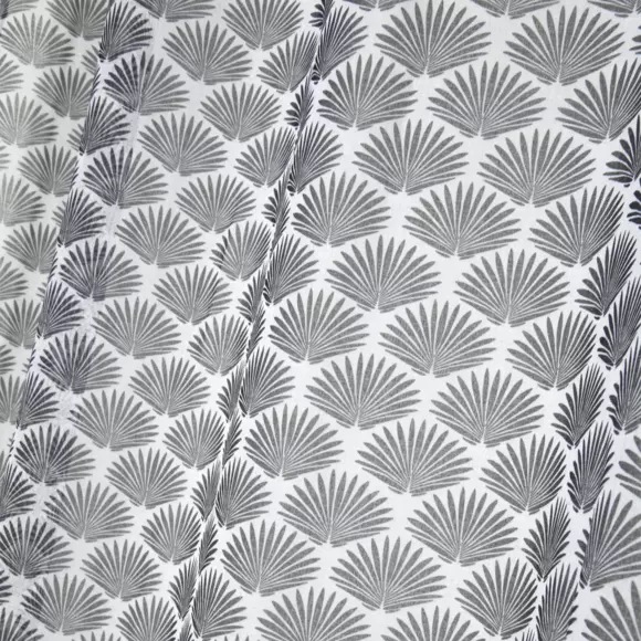 Voilage (140 x 260 cm) Greenmood Noir 2