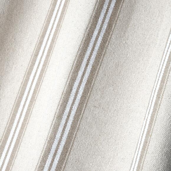 Cortina semi opaca en algodón (135 x 260 cm) Montauban Blanco 2