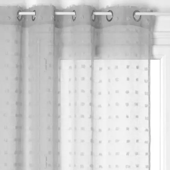 Voilage (140 x 240 cm) Lily Gris 2