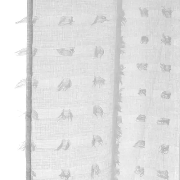 Visillo  (140 x 240 cm) Lily Gris 3