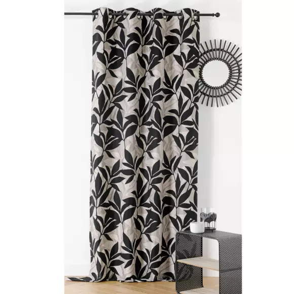 Cortina semi-opaca (140 x 240 cm) Korba Beige 2
