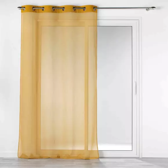 Visillo (140 x 240 cm) Casual Amarillo ocre 3