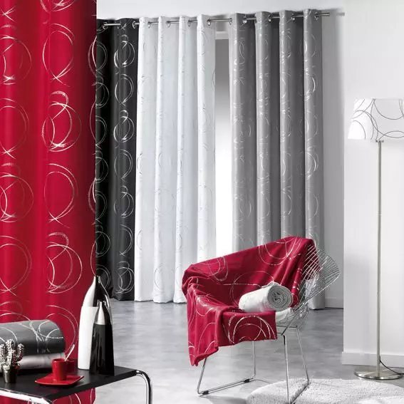 Rideau (140 x H260 cm) Bully Anthracite 3