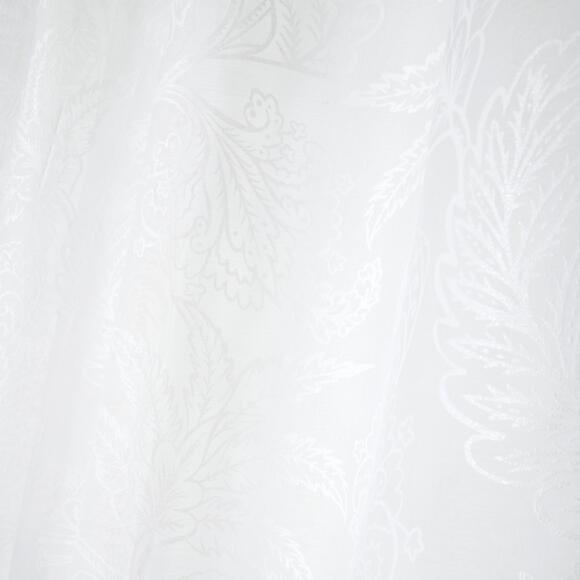 Tenda trasparente (140 x 260 cm) Jeannette Bianco 2