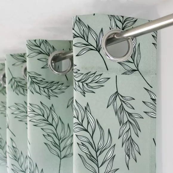 Rideau (135 x 240 cm) Lily Vert sauge 3