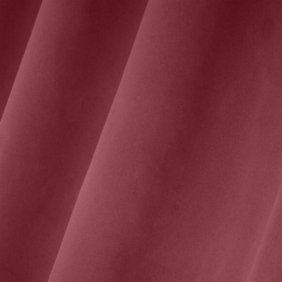 Rideau occultant (135 x H250 cm) Notte Rouge foncé 2