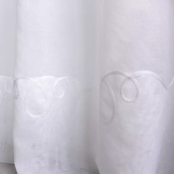 Visillo (240 x 240 cm) Solis Blanco 3