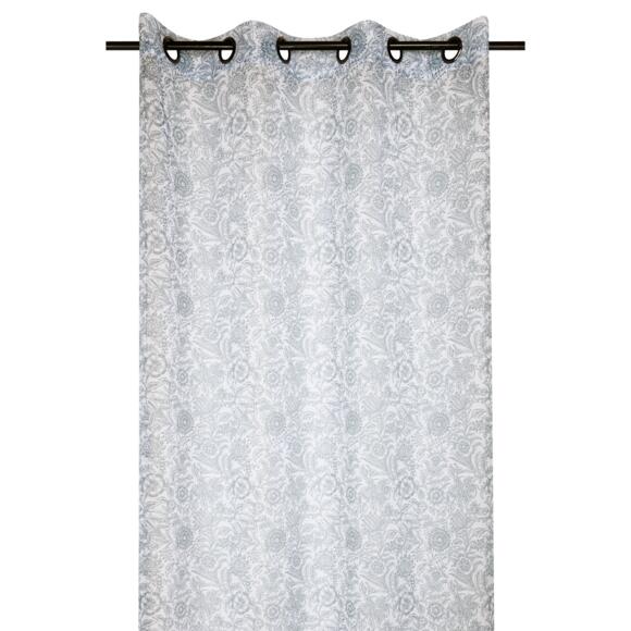 Tenda trasparente (140 x 260 cm) Julianne Blu indigo