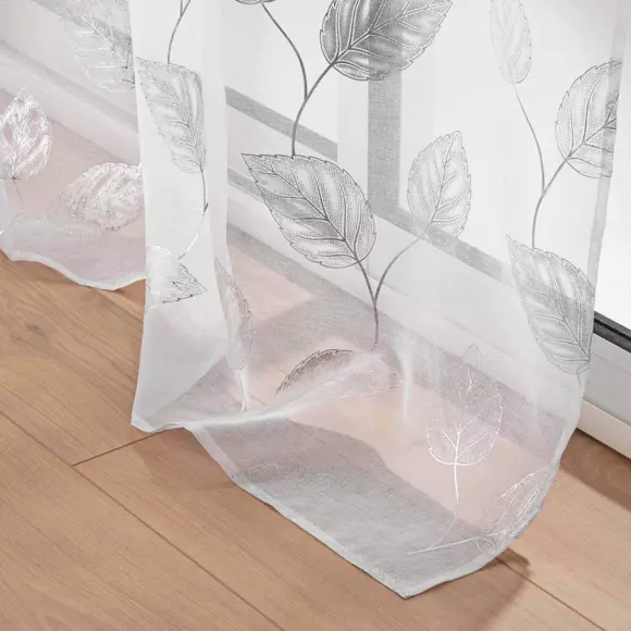 Visillo (140 x 280 cm) Edelia Plata
