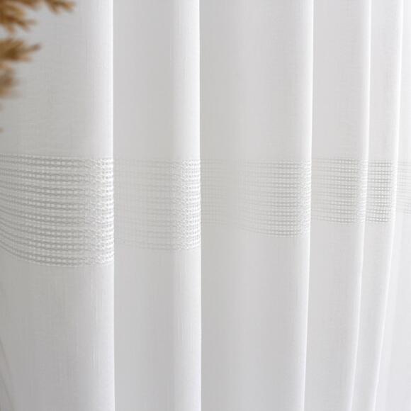 Tenda trasparente  (140 x 240 cm) Mia Bianco 2