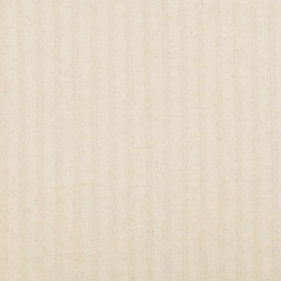 Voilage coton (140 x 275 cm) Tresse Blanc cassé